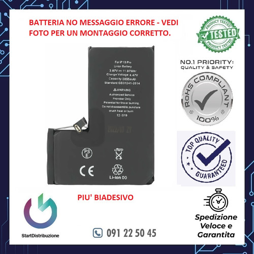 Batteria ricambio per - batteria,