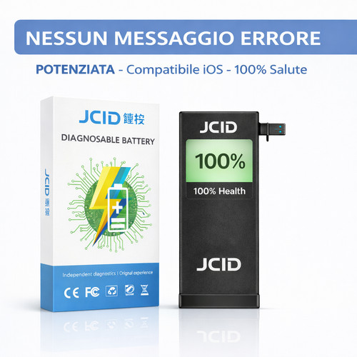 Batteria jcid messaggio - batteria, no