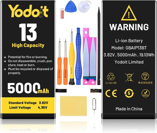 Batteria 5000mah per - 5000mah, iphone