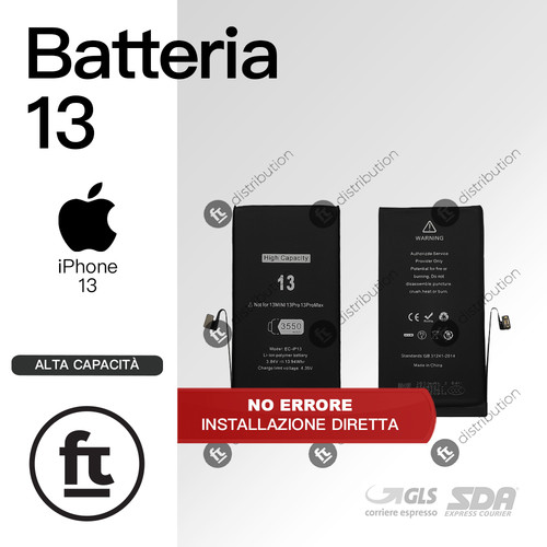 Apple batteria iphone alta - 13,