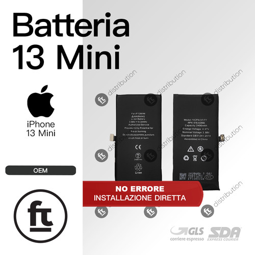 Apple batteria iphone mini - apple, 13
